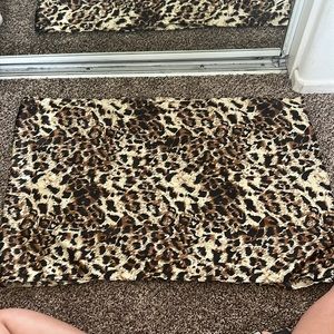 Cheetah silk bandanna